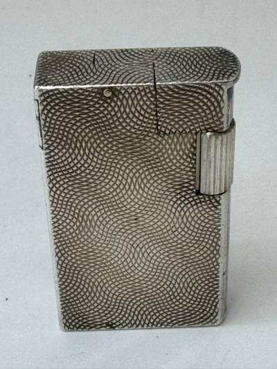 Dunhill ダンヒル SV925 銀無垢 ローラー式 ガスライター 着火未確認 I288