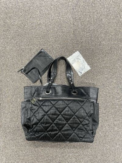 正規品 美品 シャネル CHANEL ココマーク パリビアリッツgm ポーチ付き トート ショルダーバッグ シリアルシール・カードあり ヴィンテージ
