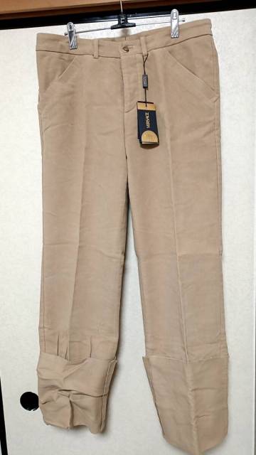 【1円スタート】VERSACE　厚手パンツ　50サイズ　未使用タグ付き　ストレッチ素材入り