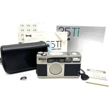 未使用級 Nikon 35Ti ニコン コンパクトフィルムカメラ 付属品多数