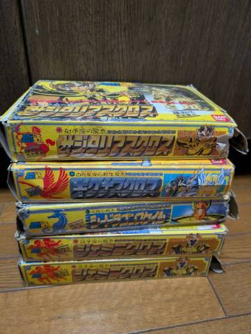 ●聖闘士聖衣大系 5個セット『ジェミニ2、サジタリアス、シードラゴン、キグナス』 聖闘士星矢 セイントクロスシリーズ