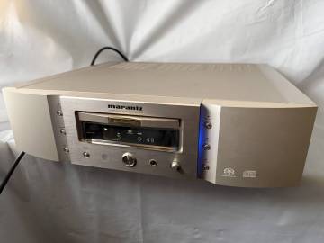 [1円スタート]Marantz マランツ SA-15S1 2005年製 SACD/CDプレーヤー 完動品　互換性電源ケーブル付き 内部メンテ 劣化コンデンサ交換済