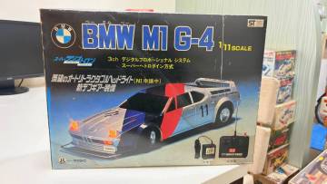 BMW　M1　G-4　1/11　マツシロ　RCカー　スーパーラジオトロン