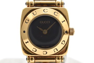 グッチ ラウンド ゴールド 6300L クォーツ レディース 腕時計 GUCCI