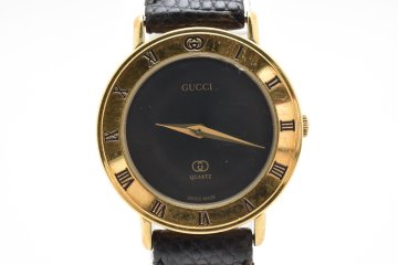 グッチ ラウンド ゴールド 3001L クォーツ レディース 腕時計 GUCCI