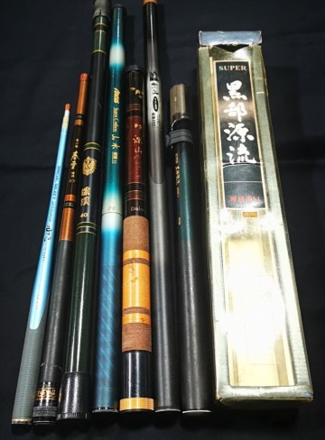 ★渓流竿色々7竿まとめて★ヨゴレ・小キズ有・実釣使用可★渓流解禁準備★