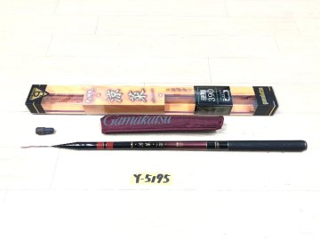 ☆ がま渓流 涼菜 硬調 390 ☆★ 未使用品 グリップベタつき有り