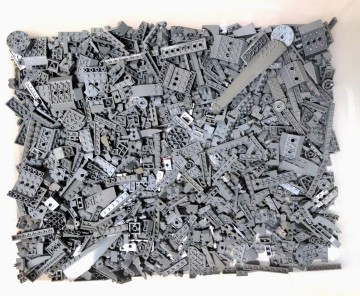 LEGO★正規品 グレー 新濃灰 1キロ ブロック パーツ 1000グラム ㎏ 同梱可能 レゴ キャッスル 戦艦 要塞 お城 キャッスル キングダム
