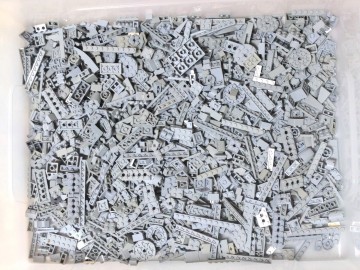 LEGO★正規品 ライトグレー 新薄灰 1キロ ブロック パーツ 1000グラム ㎏ 同梱可能 レゴ お城 キャッスル キングダム スターウォーズ