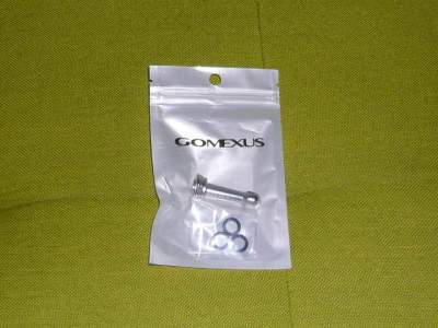 【実釣未使用】ゴメクサス　リールスタンド 　シルバー　　　詳細不明　　　検)ダイワ、シマノ