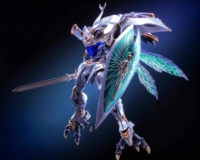 METAL BUILD 聖戦士ダンバイン サーバイン用専用シールド　専用盾+翼(2種類クリアーとレジン)　メタルビルド ガレージキット レジンキット