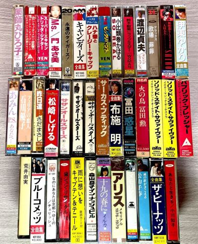 ジャンク扱い 邦楽 カセット テープ まとめ売り 40本 J-POP サザンオールスターズ YMO スネークマンショー 小比類巻かほる キャンデーズ 他