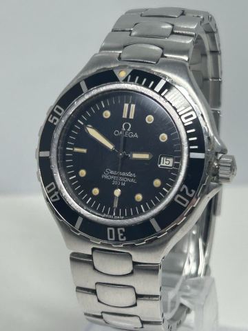 【現状品】OMEGA オメガ シーマスター プロフェッショナル 200m プレボンド 396.1062 1438 クォーツ デイト メンズ 腕時計 ジャンク 1円～