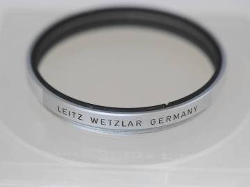 LEITZ WETZLAR GERMANY E48 UVa フィルター 白枠 (13330) 希少 48mmUVaフィルター