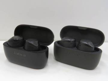 3S197SZ11◇Jabra ジャブラ Elite 75t/Elite Active 75t ワイヤレスイヤホン Bluetooth 動作品 2点セット◇中古