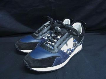 1円 ■美品■ FENDI フェンディ スニーカー 表記サイズ 7 (約26cm) 靴 シューズ メンズ ネイビー系&times;マルチカラー FR8914