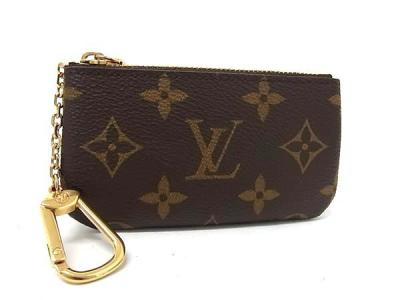 1円 ■極美品■ LOUIS VUITTON ルイヴィトン M62650 モノグラム ポシェット クレ コインケース コインパース 小銭入れ ブラウン系 HA0045
