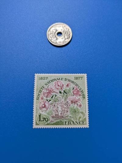 【フランス】1977年 未使用 切手 1種完 ★綺麗かと思います。