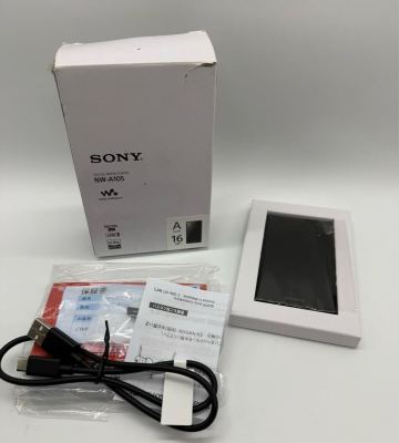 SONY WALKMAN NW-A105 16GB デジタルメディアプレーヤー ソニー ブラック
