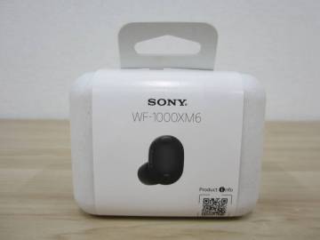 未開封 SONY ソニー WF-1000XM6 /BZ ワイヤレスノイズキャンセリングステレオヘッドセット ブラック イヤホン 激安1円スタート