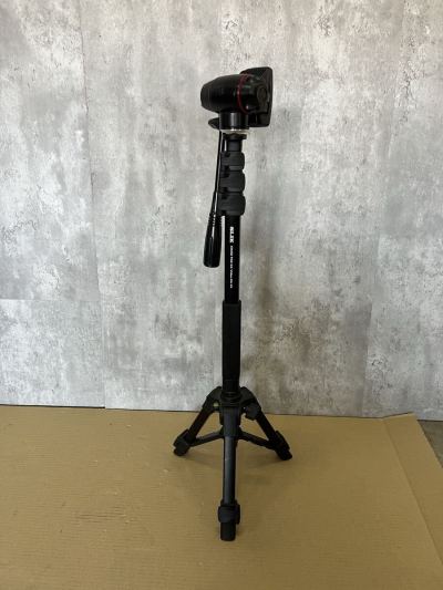 ● SLIK 一脚 STAND POD GX Video-OIL KS スタンドポッド 雲台 撮影機材 カメラアクセサリー 中古 現状品 スリック