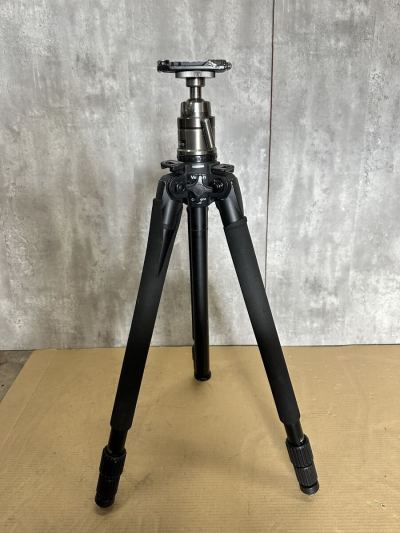 ▽ Velbon Neo Carmagne 730 三脚 Kenko FP-120 PRO 雲台 QRA-6L ベルボン ネオ・カルマーニュ カメラ アクセサリー 撮影機材 現状品