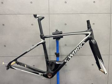 N1123■NEW■SPECIALIZED スペシャライズド S-WOKS ROUBAIX Disc エスワークス ルーベ 2018 49 フルカーボン ロードバイクフレームセット
