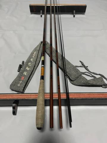 がまかつ、がまへら天也翔抜　17尺　美品