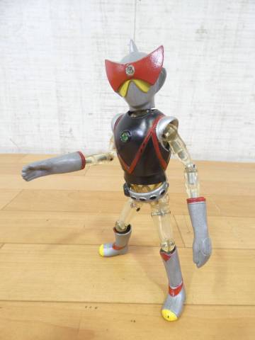 (S)◎訳あり 当時もの タカラ アクションフィギュア 変身サイボーグ2号 少年サイボ－グ 変身セット プラズマＡ 約22cm 欠品あり ＠60(2)