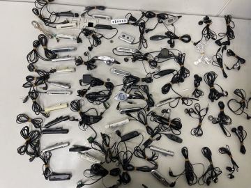 D790 SONY panasonic 等ウォークマン Walkman カセット MD 用 リモコン　イヤホンまとめ売り