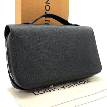 未使用級◆LOUIS VUITTON ルイヴィトン ジッピーXL タイガ M44275 ラウンドファスナー 長財布 ノワール ブラック メンズ