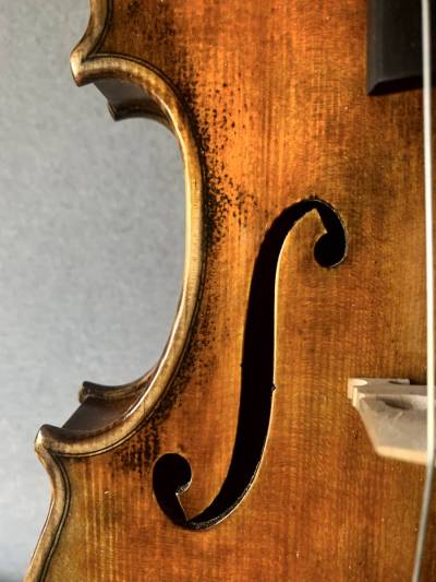 [認証証明書]GAGLIANO , Nicolas 1769 年 イタリア製バイオリン