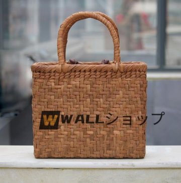 極品 人気推薦★職人の手作り山葡萄かごバッグ 手編み山葡萄籠バッグ バスケット籐かご