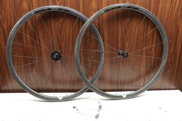 ○GIANT ジャイアント SLR 1 RIM シマノフリー 11/12s対応 クリンチャー カーボンホイールセット 美品