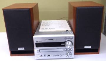 ONKYO オンキヨー NFR-7 D-NFR7 システムコンポ スピーカー CD/SD/USBレシーバー オンキョー Bluetooth 通電確認済 激安1円スタート