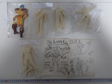 【ジャンク】レジンキット 北斗の拳 花の慶次などフィギュアまとめて5点セット