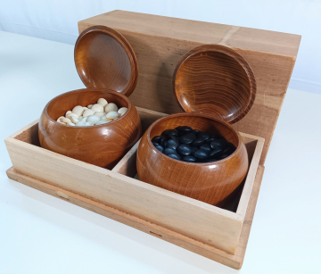 那智黒 蛤 碁石 囲碁 ボードゲーム_BGL_D0225-G010