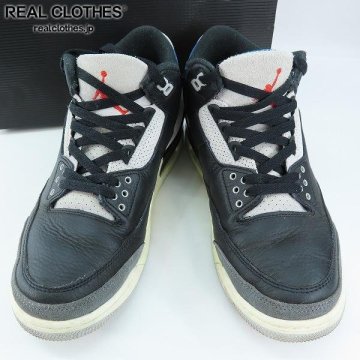 NIKE/ナイキ AIR JORDAN 3 RETRO OG RARE AIR/エアジョーダン3 レトロ レア エア IB8967-004/27 /080