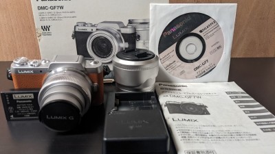 【動作確認済】Panasonic ミラーレス一眼カメラ LUMIX G DMC-GF7 12-32 35-100 ブラウン ダブルズームレンズキット 