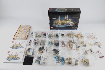 LEGO レゴ Harry Potter ハリーポッター ホグワーツ城全貌 おもちゃ 玩具 インテリア 現状品 4521-RY