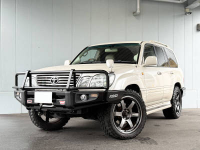 ☆福岡発☆ローン可能☆ ランドクルーザーシグナス オーディオ バンパー ホイール マフラー カスタム多数！