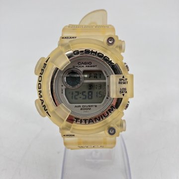 【現状品】『3-636』 腕時計 カシオ G-SHOCK FROGMAN フロッグマン W.C.C.S. 世界サンゴ礁保護協会DW-8201WC 200m潜水用防水