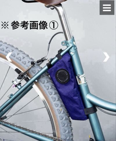 【廃盤】 &ldquo;FAIRWEATHER&rdquo; stay bag コヨーテ フレームバッグ　rivendell surly swift industries ritchey salsa king cage crust bikes