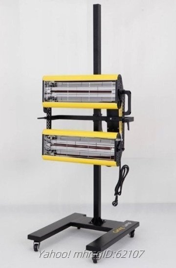 自動車用塗装ライトラッカー移動式短波赤外線ラッカーライトラッカールームペイント高温ラッカー機2600W