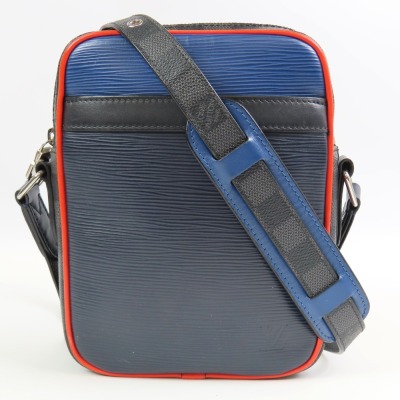 206334★1円スタート★LOUIS VUITTON ルイヴィトン 極美品 ダヌーブPM ダミエグラフィット 斜め掛けOK エピ M51460 ショルダーバッグ