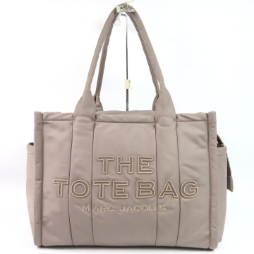 206437★1円スタート★MARC JACOBS マークジェイコブス 未使用品 ザ パフィートート ロゴ トートバッグ ショルダーバッグ ナイロン