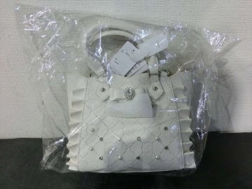 T【Y9-39】【80サイズ】▲1円～/未開封/NOEMIE ノエミー/さきまるちゃんコラボ キラキラビジュー 2wayショルダーバッグ