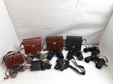 【作動不明 ジャンク品】TELESTAR テレスター Sports 30GX他 双眼鏡 おまとめセット/Nikon/EAGLE/SUPER ZENITH/BINOPET他/10-RSH99