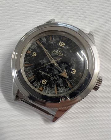 オメガ シーマスター300 ファースト 2913-3SC オリジナル ブロードアロー針 ラジウム 初期 メンズ 自動巻き アンティーク ビンテージ OMEGA