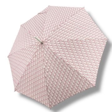 極美品 Christian Dior クリスチャン ディオール 傘 ガリアーノ期 トロッター ピンク 0304-51 